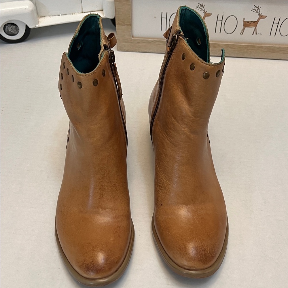 ROAN BY BED|STU AUSTRALIA LEATHER BOOTS 7 - Picture 3 of 16